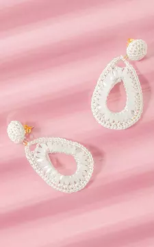 Earrings | White | Guts & Gusto