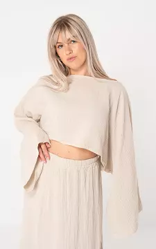 Top #102447 | Beige | Guts & Gusto
