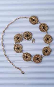 Chain belt | Gold Black | Guts & Gusto