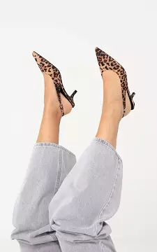 Suede look heels | Leopard | Guts & Gusto