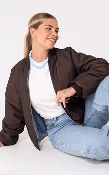 Jacke #104517 | Dunkelbraun Blau | Guts & Gusto