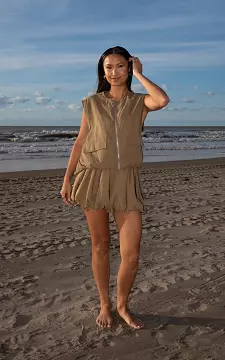 Glitter skort | Bruin | Guts & Gusto