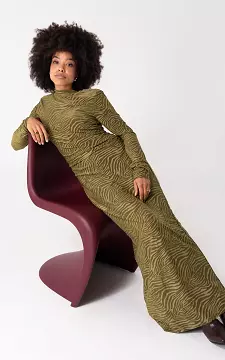 Maxi jurk | Groen | Guts & Gusto