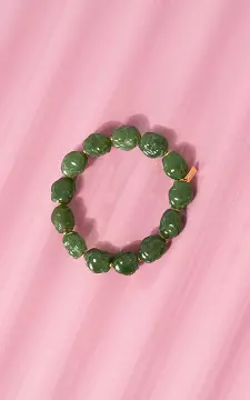 Beads bracelet | Green | Guts & Gusto