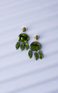 Oorbellen | Groen Goud | Guts & Gusto