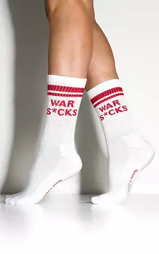 Socken #105808 | Rot Weiß | Guts & Gusto