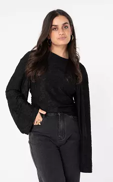 Structured top | Black | Guts & Gusto