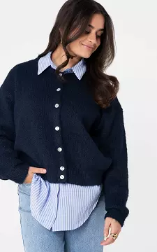 Cardigan #105952 | Dark Blue | Guts & Gusto