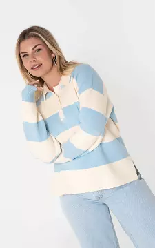 Pullover #105954 | Creme Hellblau | Guts & Gusto