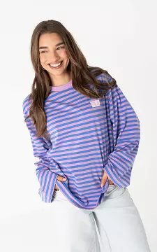 Striped shirt | Blue Lilac | Guts & Gusto