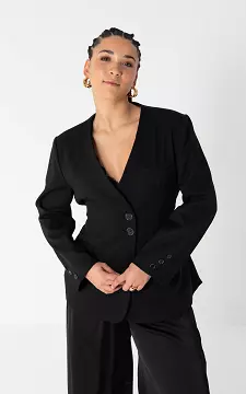 Oversized Blazer | Schwarz | Guts & Gusto