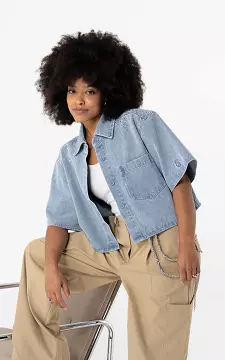 Denim blouse | Light Blue | Guts & Gusto