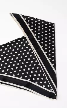 Square Shawl | Black White | Guts & Gusto