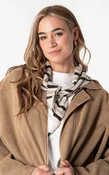 Punt shawl | Beige Donkerbruin | Guts & Gusto