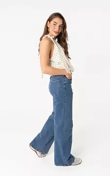 Wide leg jeans | Dark Blue | Guts & Gusto