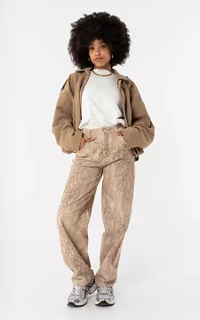 Barrel fit Jeans | Beige Creme | Guts & Gusto