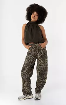 Barrel fit Jeans | Leopard | Guts & Gusto