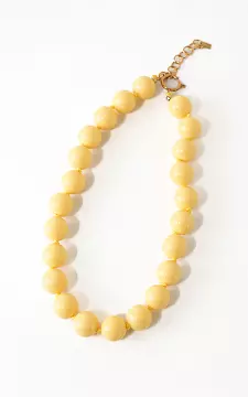 Beaded necklace | Light Yellow | Guts & Gusto