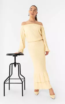 Stufenrock | Gelb | Guts & Gusto