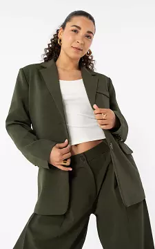 Oversized Blazer | Dunkelgrün | Guts & Gusto