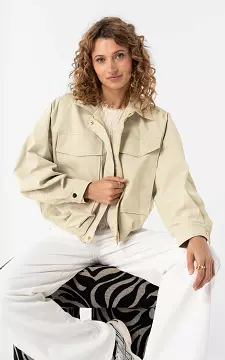 Balloon jacket | Beige | Guts & Gusto