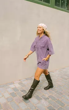 Washed jumpsuit | Paars | Guts & Gusto