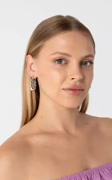 Balletjes creolen | Zilver | Guts & Gusto