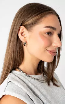 Hoop earrings | Silver | Guts & Gusto
