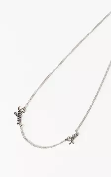 Adjustable necklace | Silver | Guts & Gusto