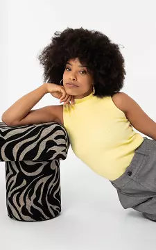 Turtleneck top | Light Yellow | Guts & Gusto