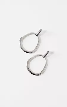 Oval earrings | Silver | Guts & Gusto