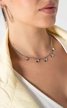 Hartjes ketting | Zilver | Guts & Gusto