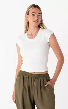 Baby Tee | Weiß | Guts & Gusto
