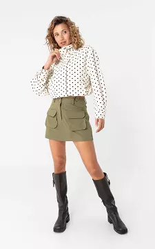 Cargo skirt | Kaki | Guts & Gusto