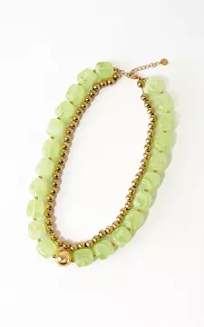 Double chain | Lime Green Gold | Guts & Gusto