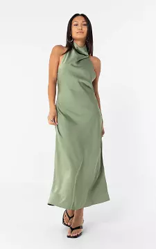 Halter jurk | Groen | Guts & Gusto