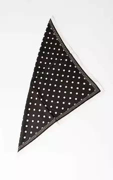 Satin shawl | Black Cream | Guts & Gusto