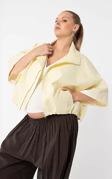 Adjustable jacket | Light Yellow | Guts & Gusto