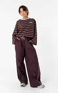 Tracksuit broek | Aubergine Creme | Guts & Gusto