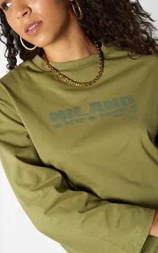 Langarmshirt | Grün | Guts & Gusto