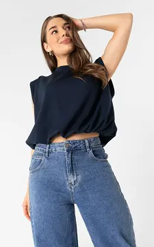 Sleeveless top | Dark Blue | Guts & Gusto