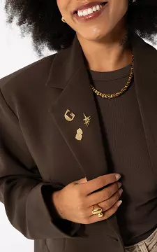 Set van 3 broches | Goud | Guts & Gusto
