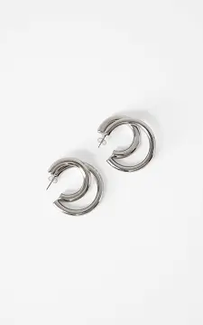 Double hoops | Silver | Guts & Gusto
