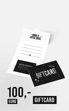 Gift card worth €100 | Black | Guts & Gusto