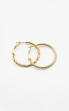 Stainless steel hoops | Gold | Guts & Gusto