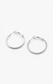 Stainless steel hoops | Silver | Guts & Gusto