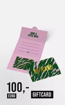 Gift card worth €100 | Pink Green | Guts & Gusto
