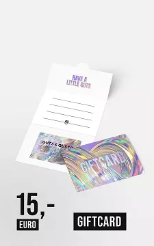 Gift card worth €15 | Multicolor | Guts & Gusto