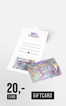 Gift card worth €20 | Multicolor | Guts & Gusto
