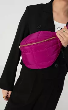 Padded fanny pack with adjustable hip belt | Fuchsia | Guts & Gusto